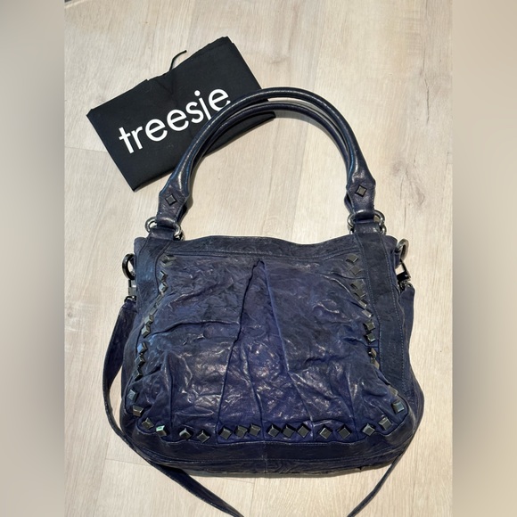 Treesje Marley washed leather hobo bag - Picture 2 of 8